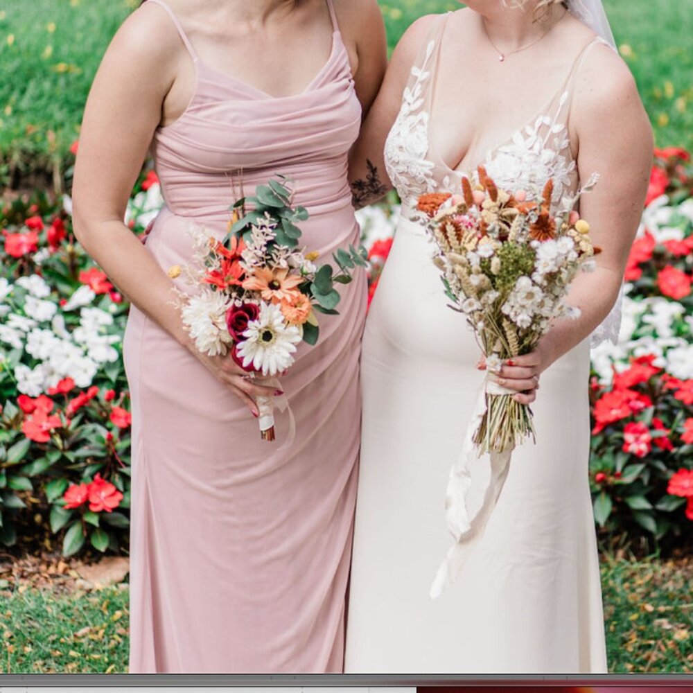 Azazie Deandra Bridesmaid Dress - Vintage Rose (Nude Pink)